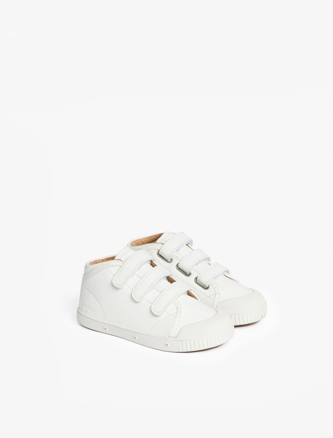 B2 SCRATCH CUIR White