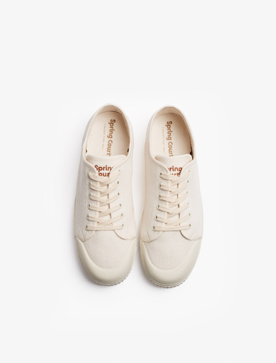 Unisex canvas trainers | Spring Court