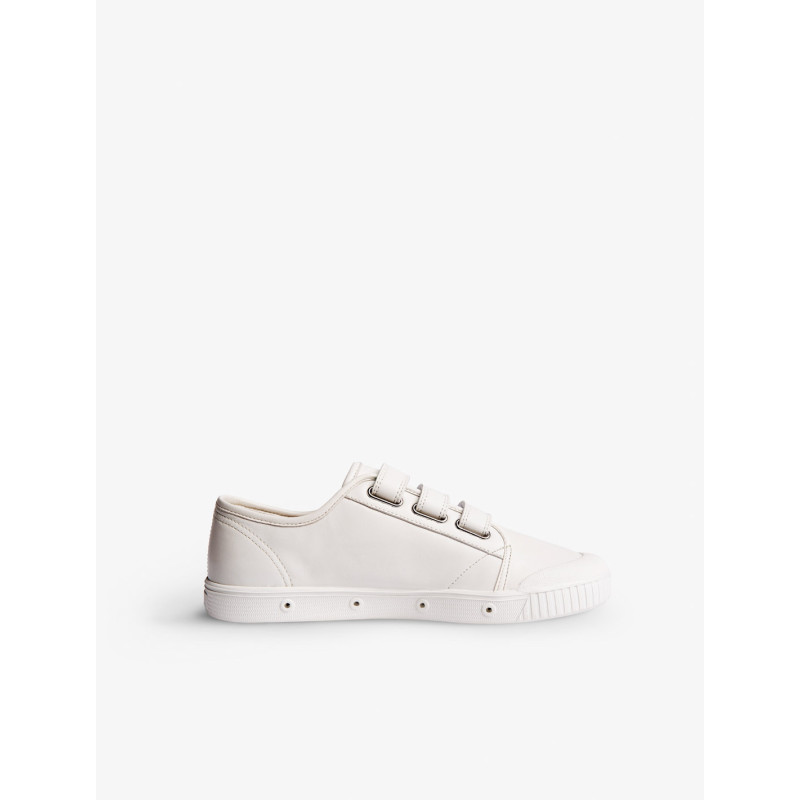 Low-Top Velcro Leather Sneakers | G2 SHEEPSKIN