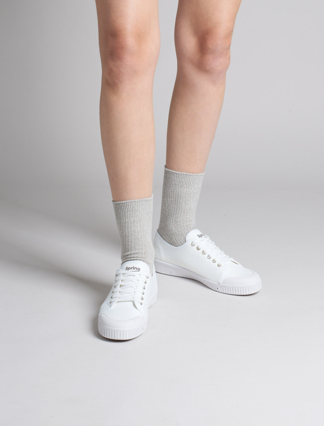 Basket mixte en toile | Spring Court