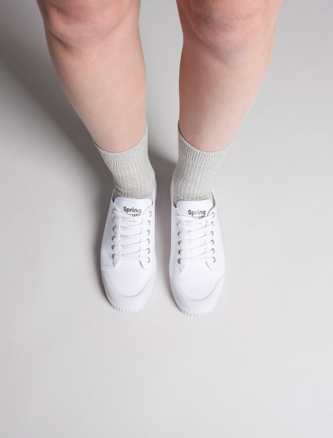 Basket mixte en toile | Spring Court