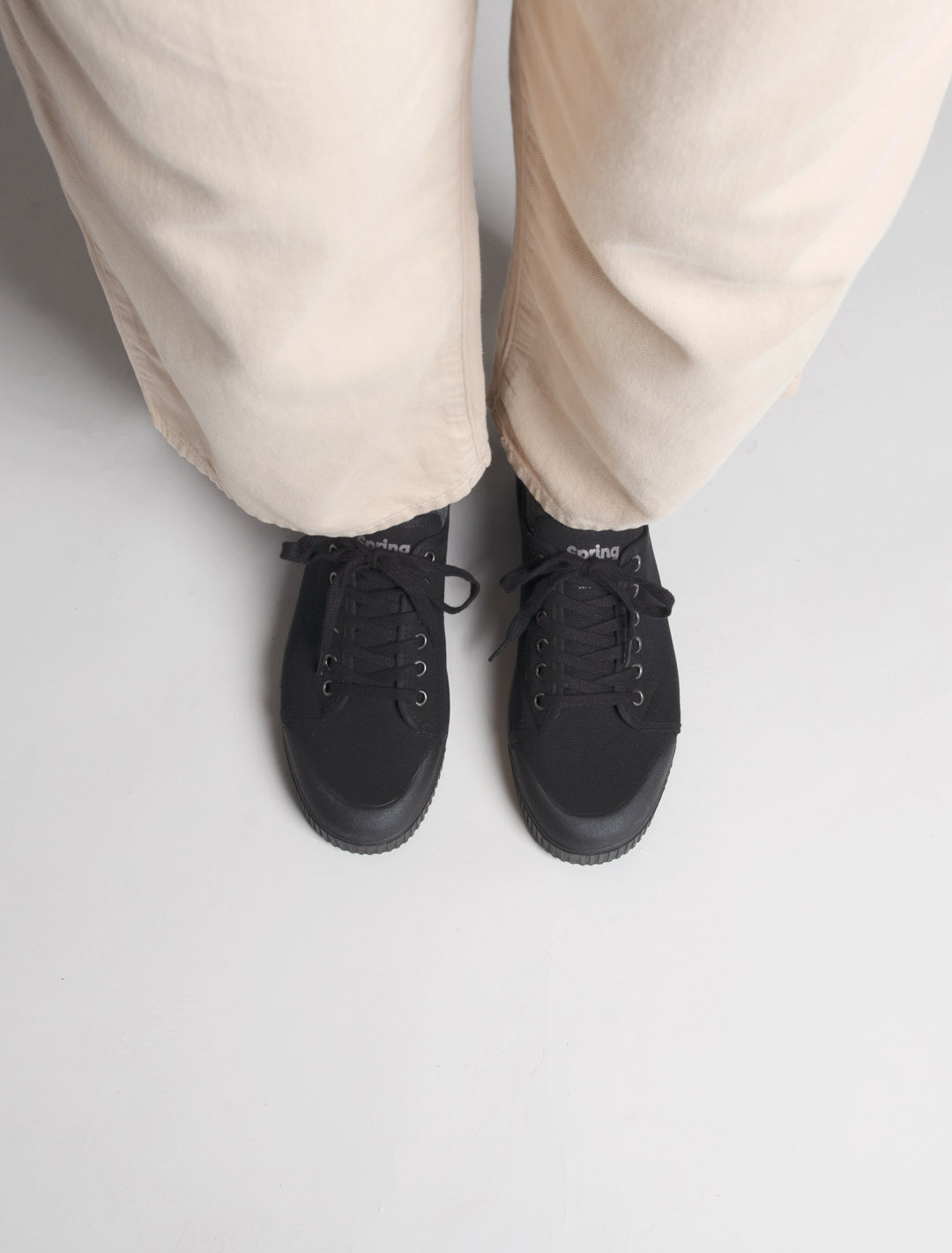 Basket mixte en toile | Spring Court