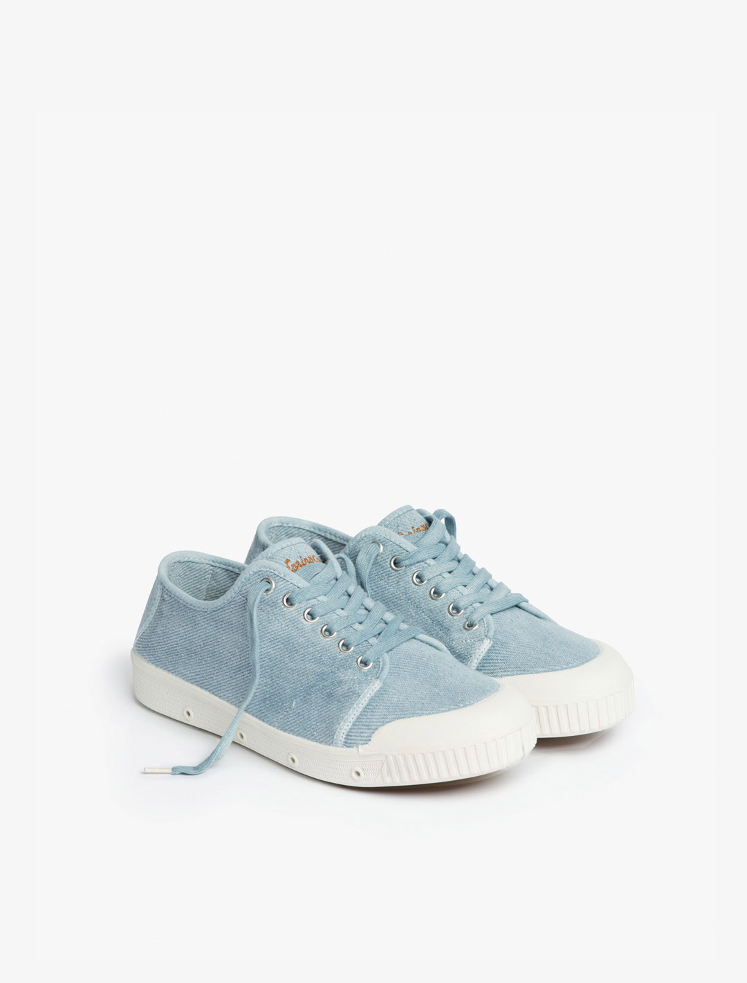 Washed Canvas Low-Top Sneakers | G2 WASHED