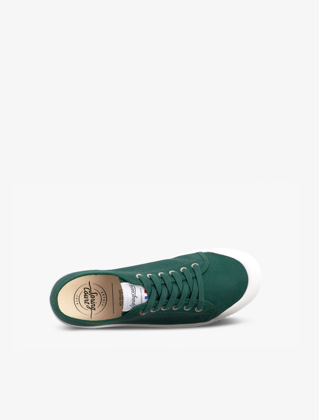 White Low-Top Canvas Sneakers | G2 CANVAS