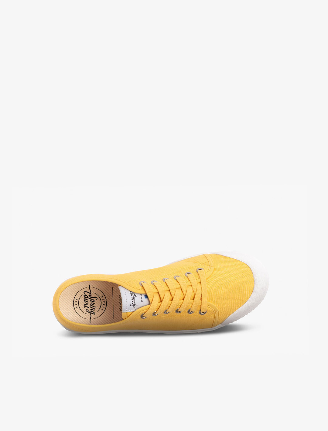 White Low-Top Canvas Sneakers | G2 CANVAS