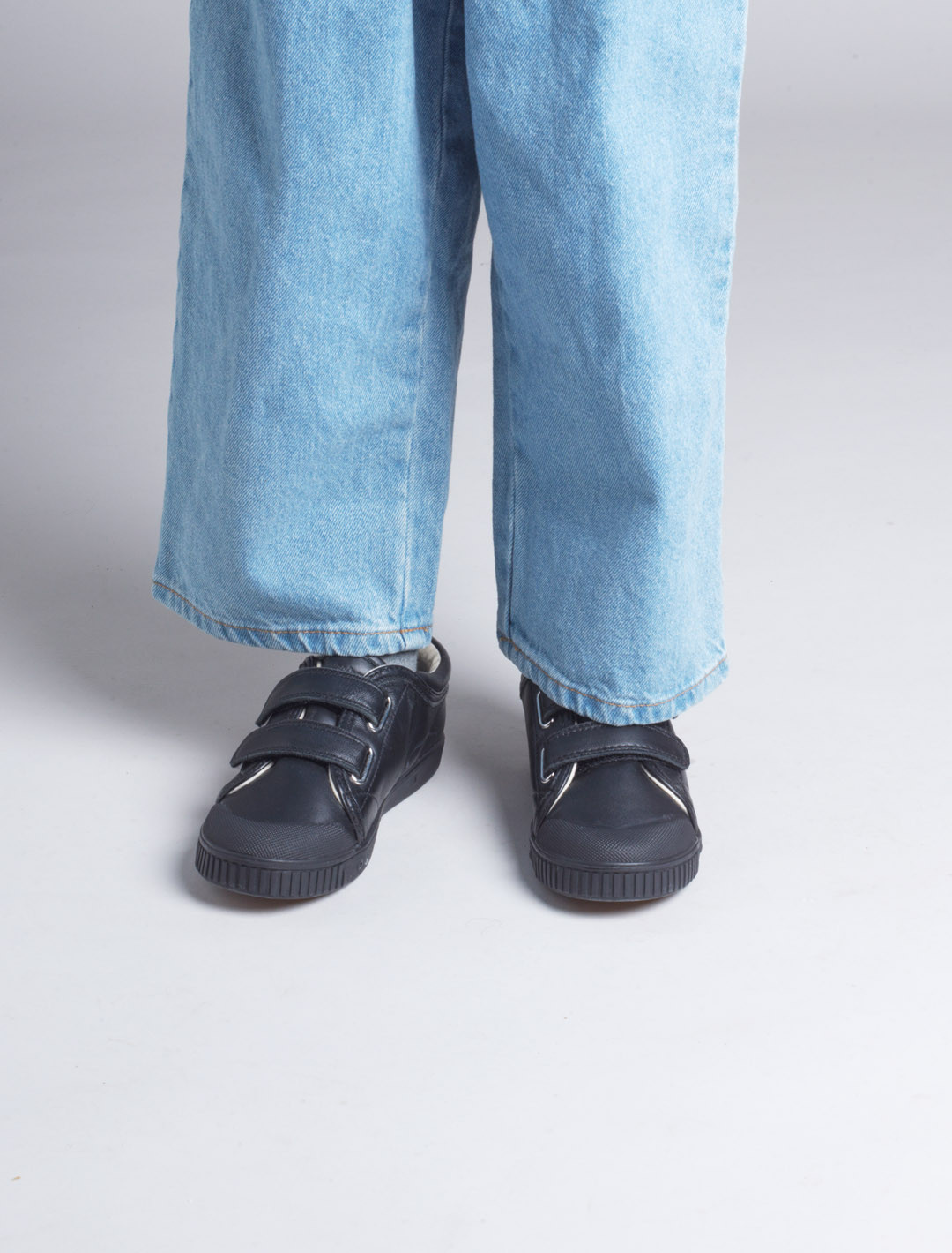 Basket Enfant à Scratch en Cuir | G2 CUIR