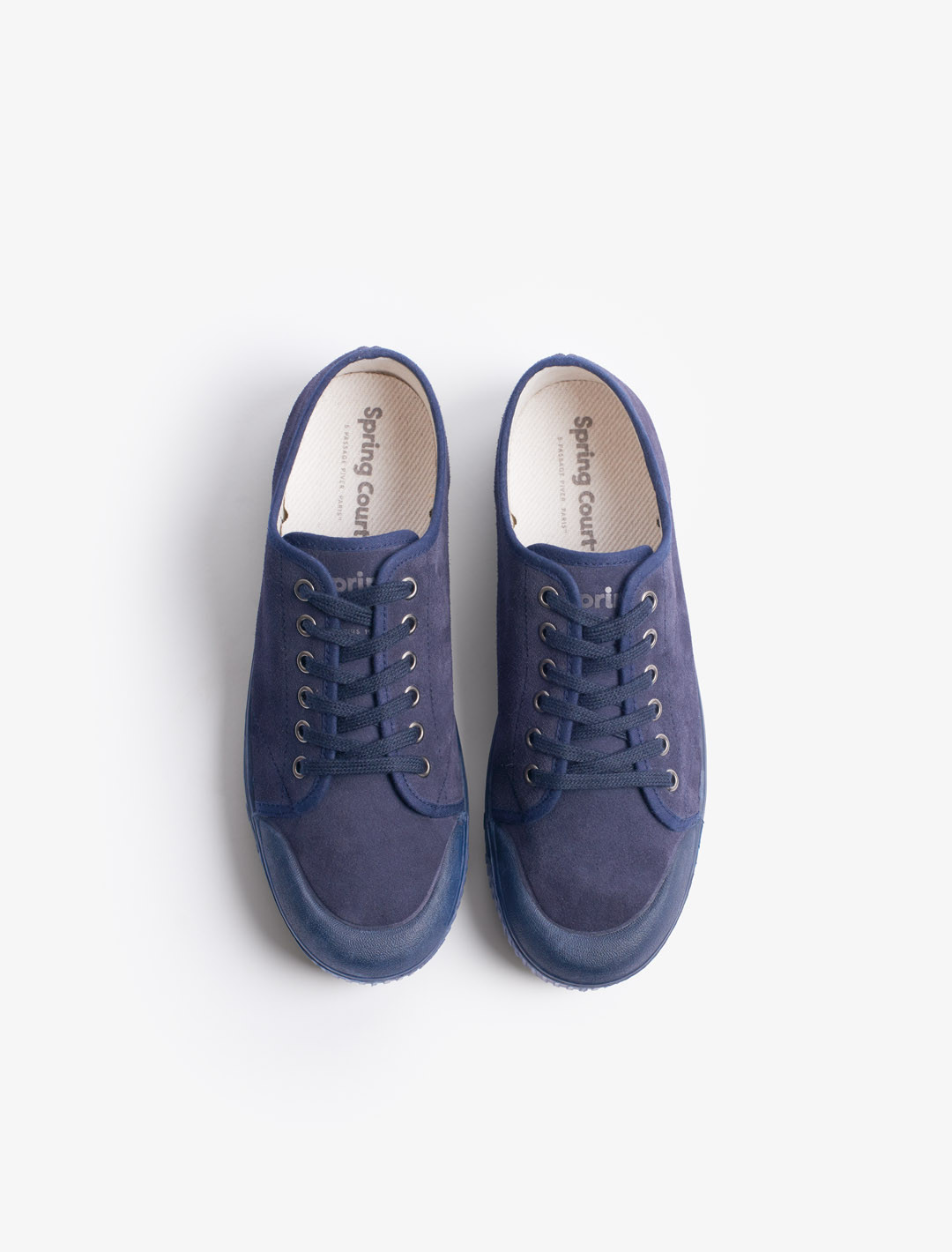 Tennis basse en suede | Spring Court