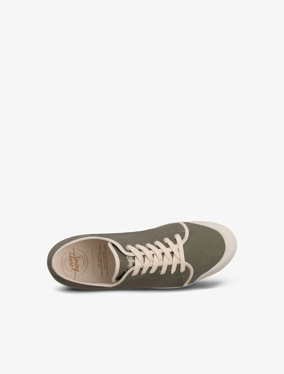 Unisex canvas trainers | Spring Court