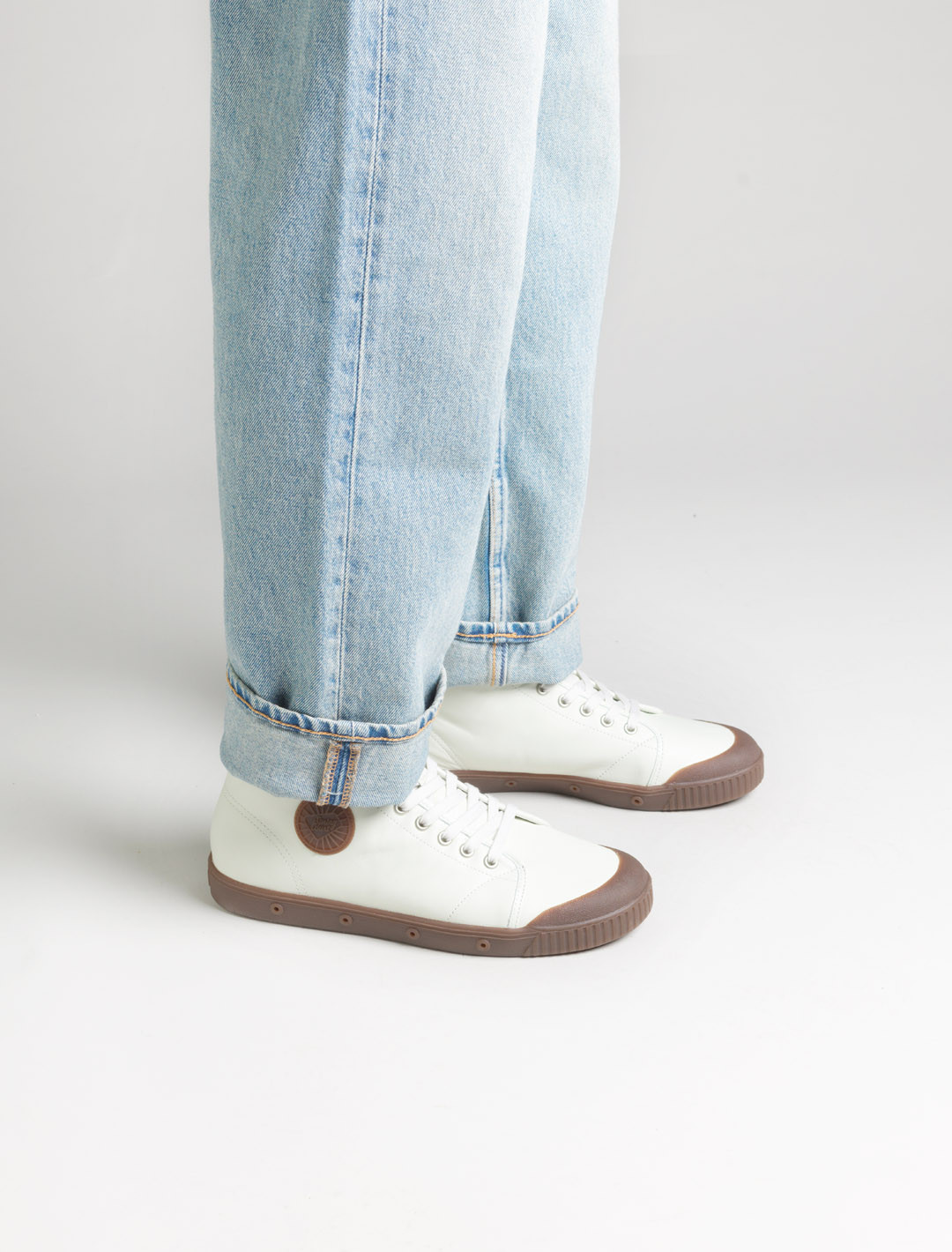 Basket montante en cuir | Spring Court