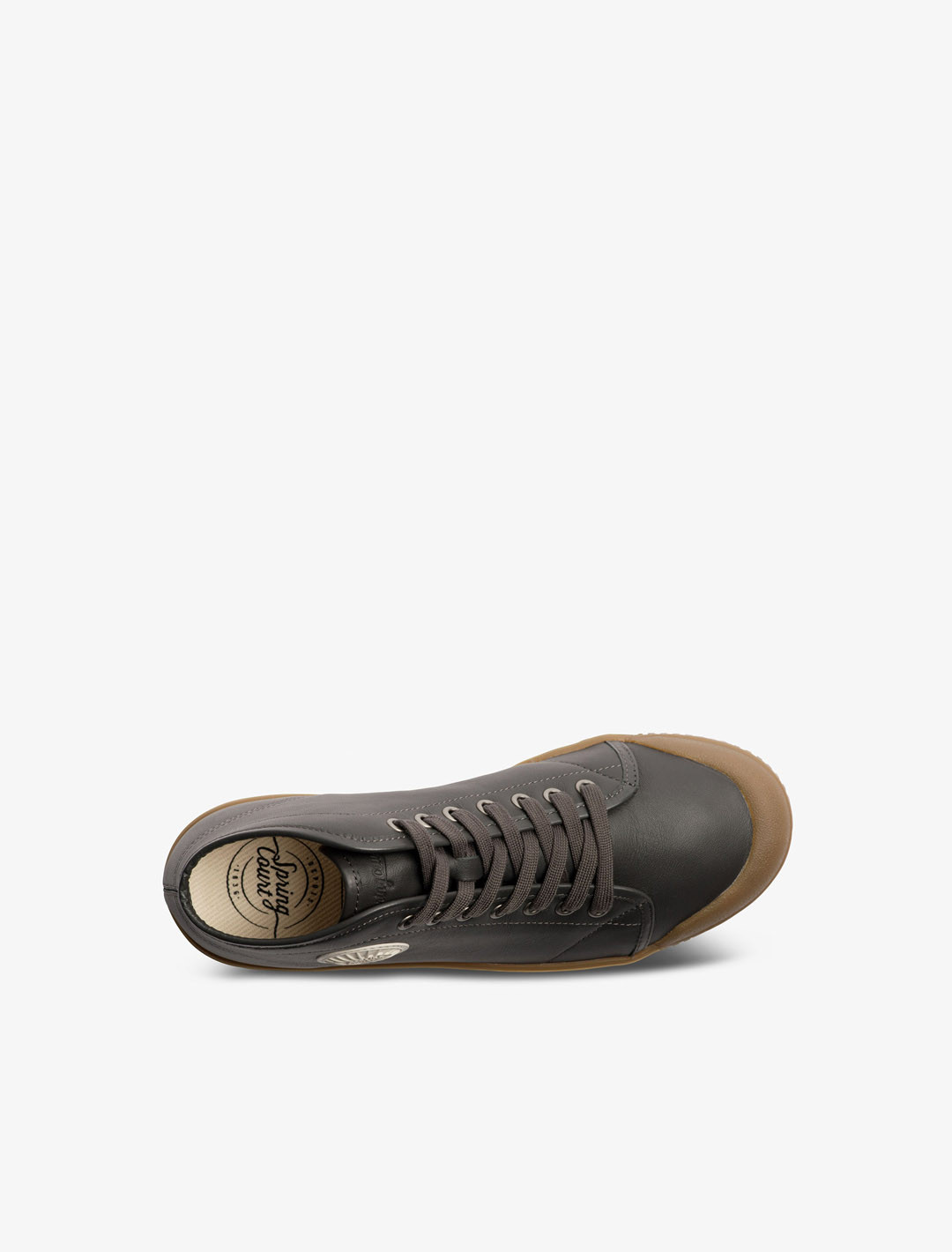 Leather trainer | Spring Court