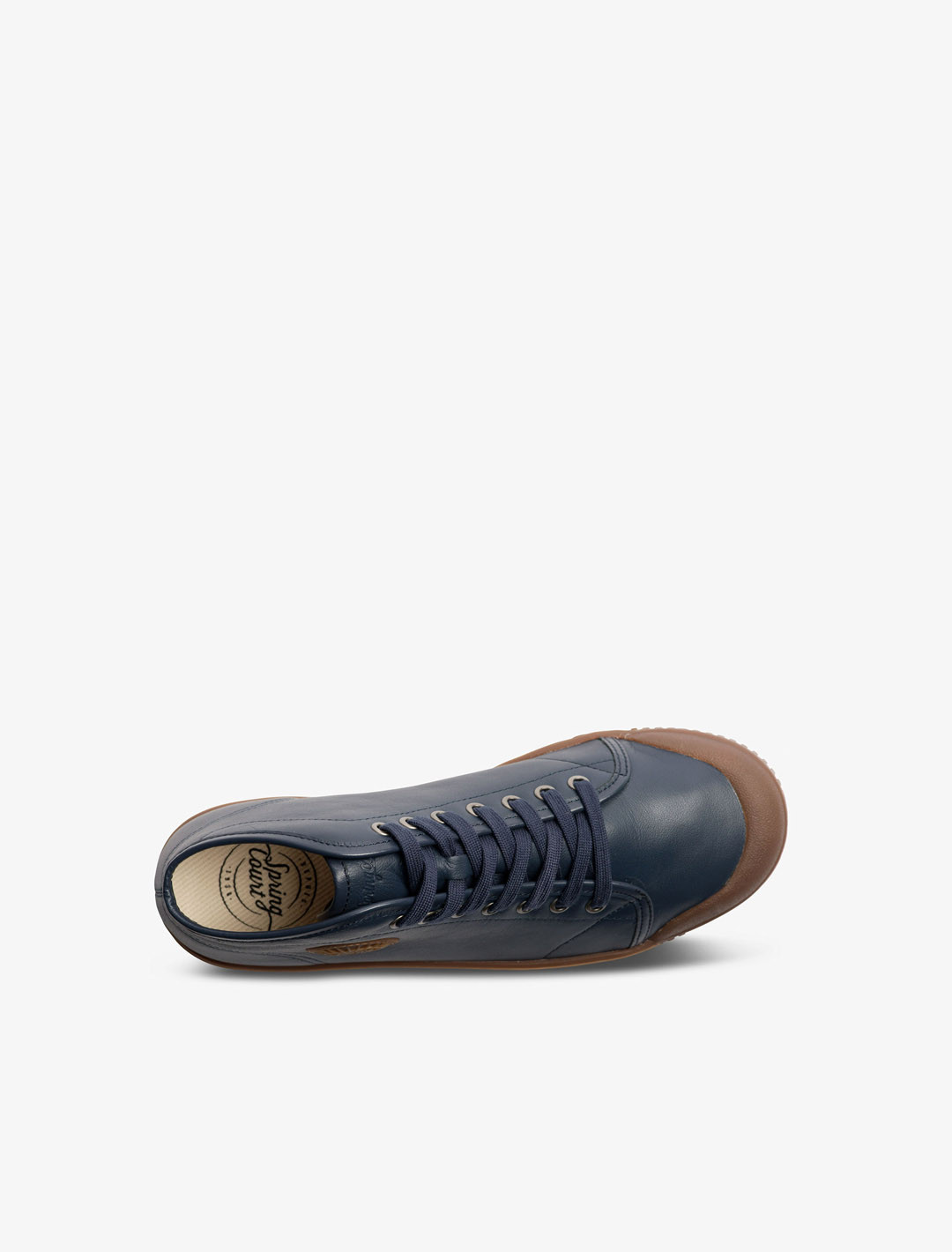 Leather trainer | Spring Court
