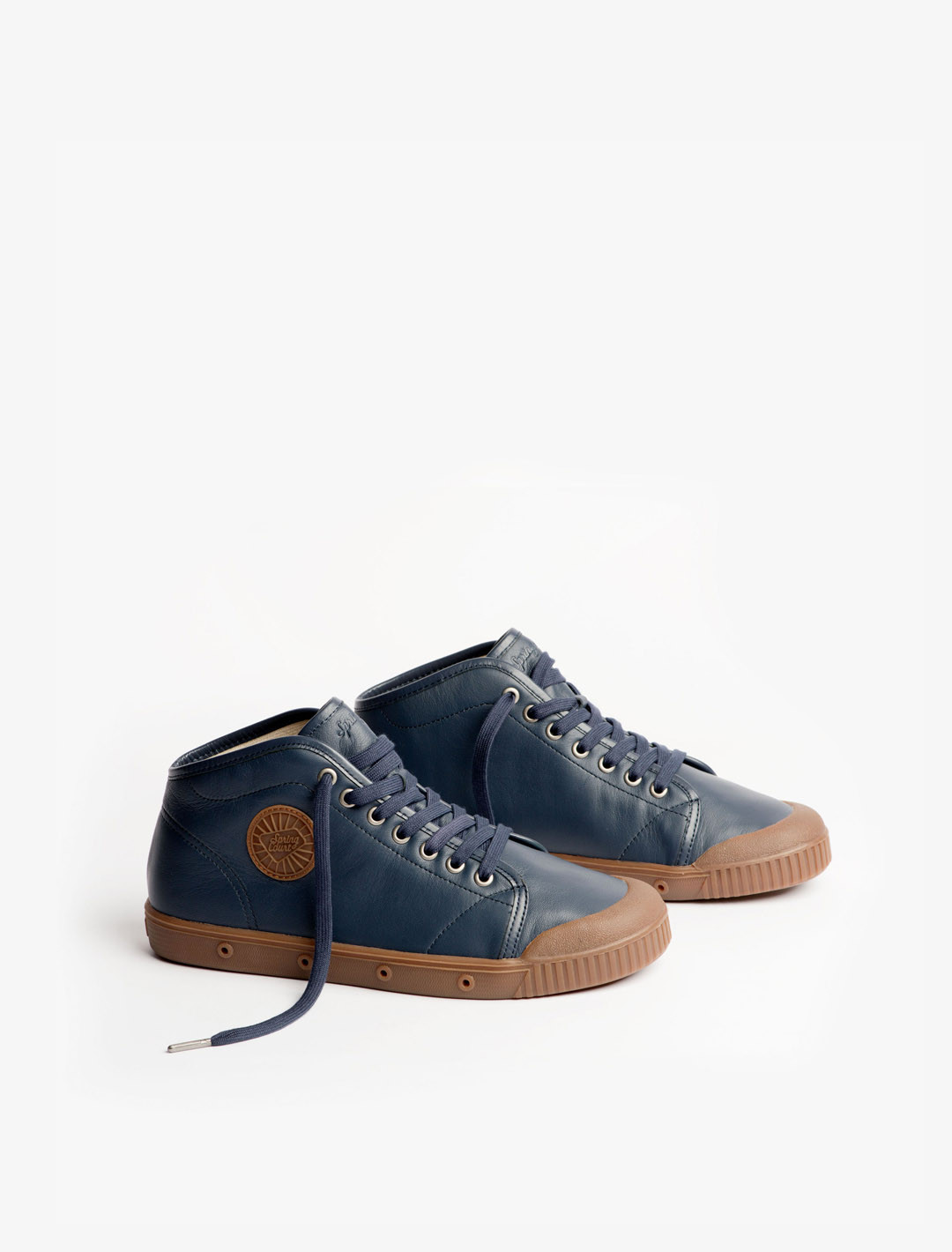 Leather trainer | Spring Court