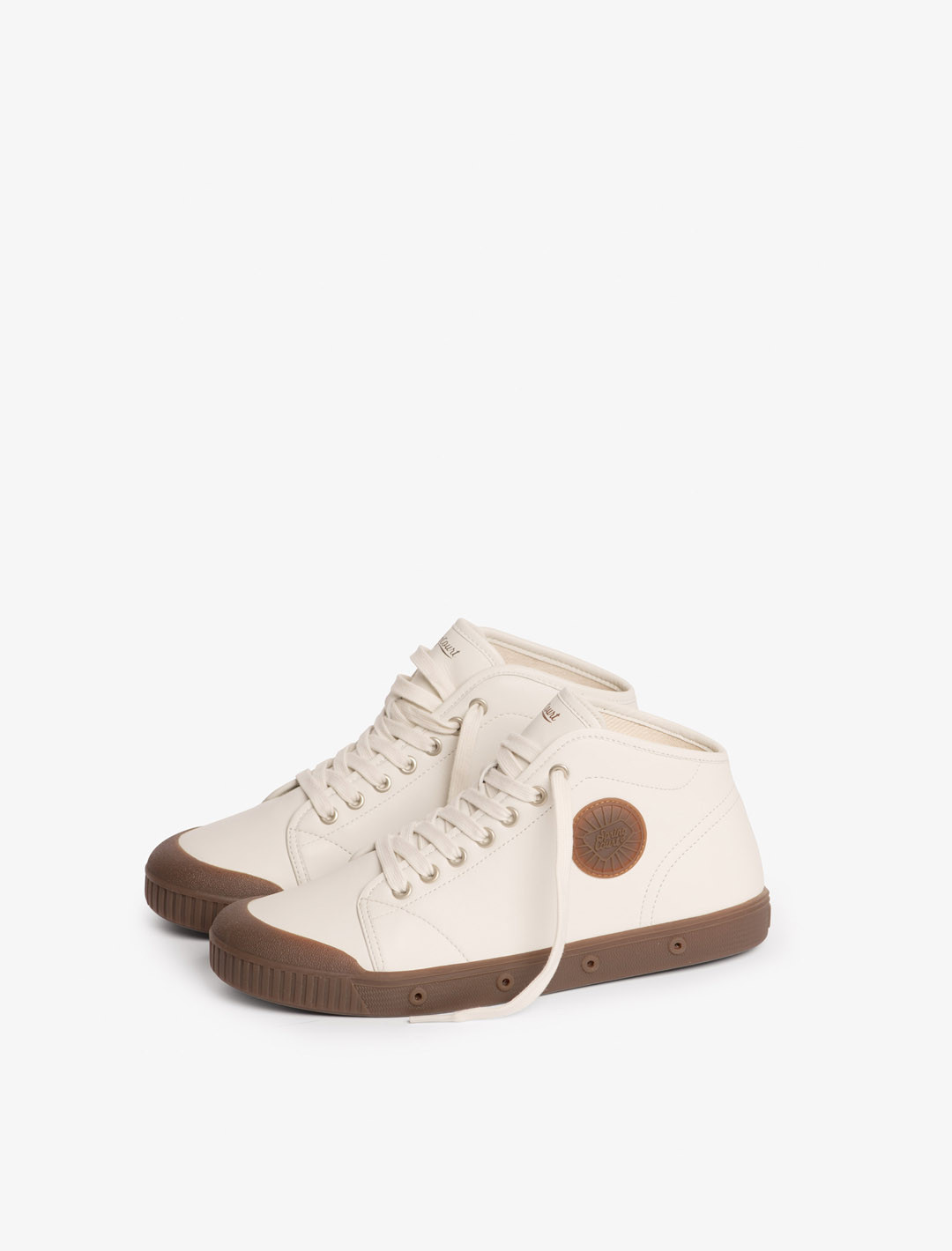 Basket montante en cuir | Spring Court