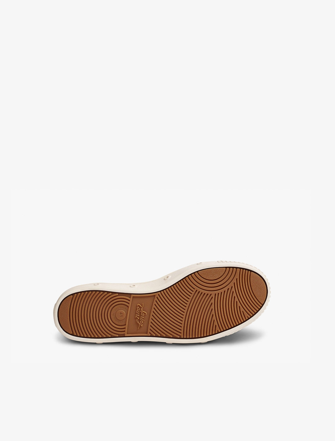 Spring Court M2 leather basket in blue - sole view