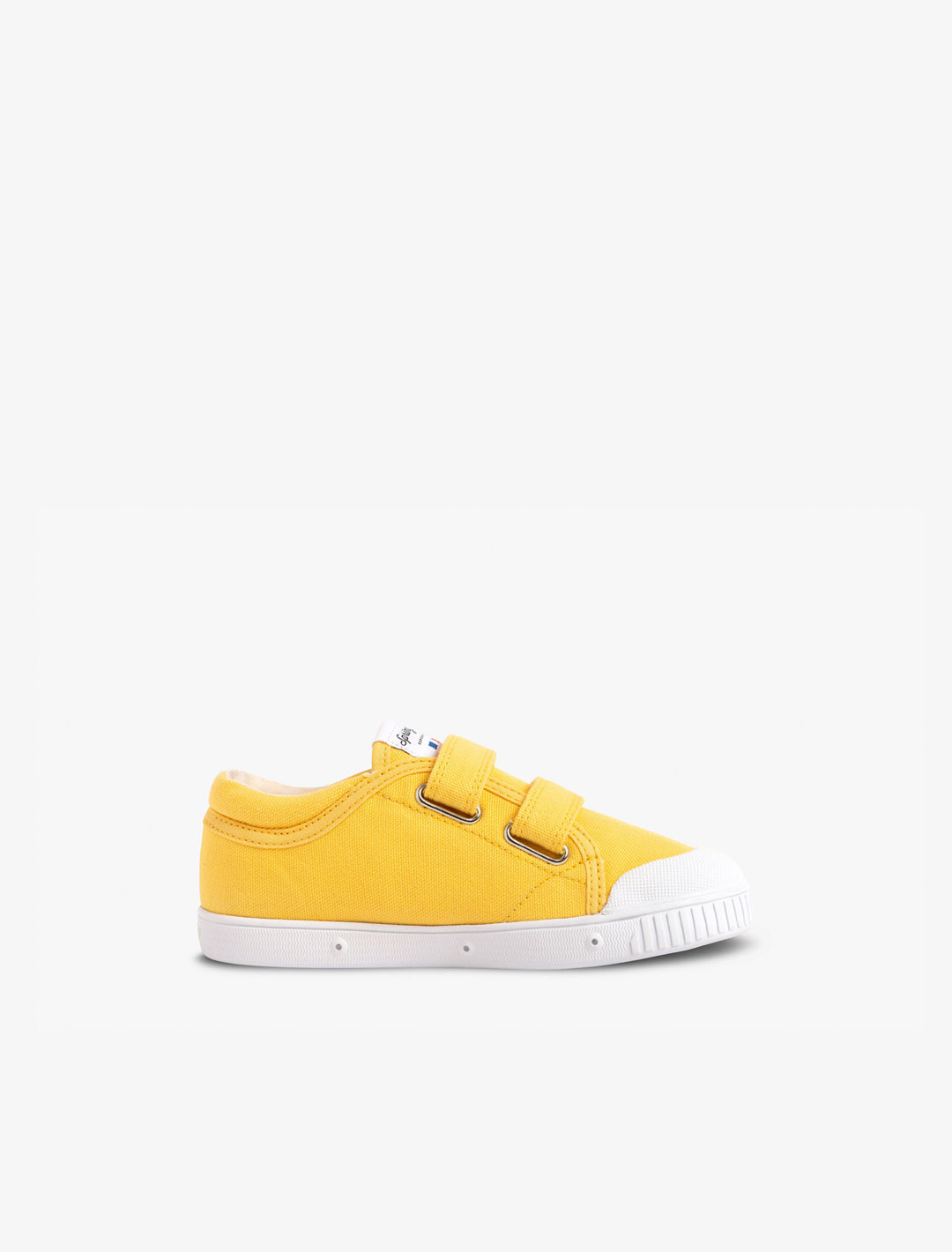 Children's low top trainer in leather | Spring Court